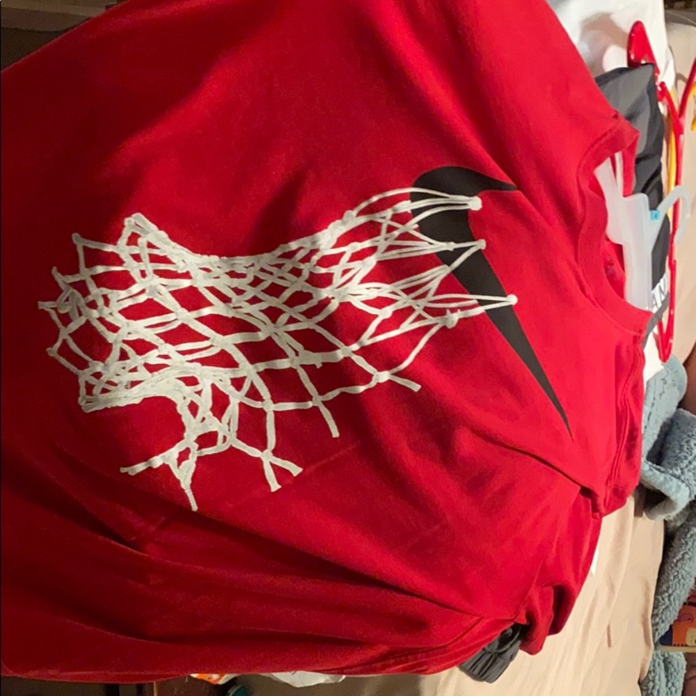Large nike tee shirt